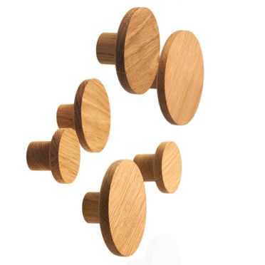 Dębowe wieszaki DOT Manufacture